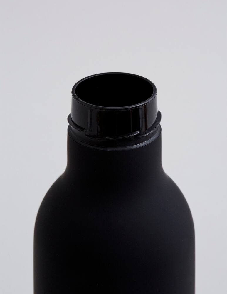 rinascente Design Letters To Go Water Bottle - black