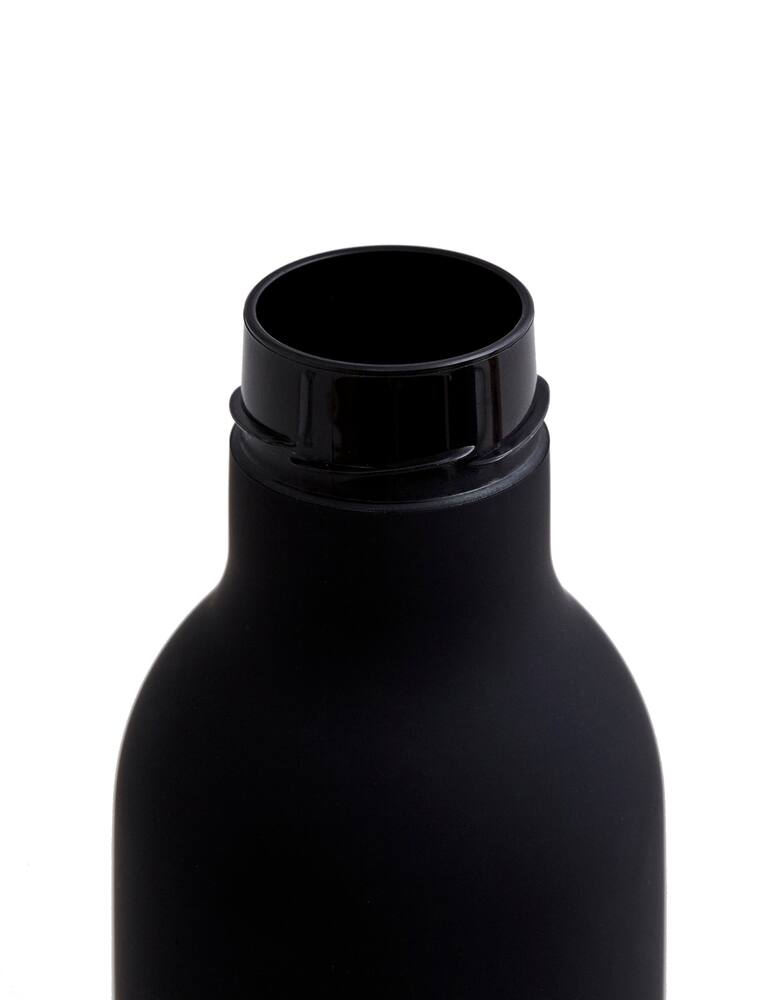 rinascente Design Letters To Go Water Bottle - black
