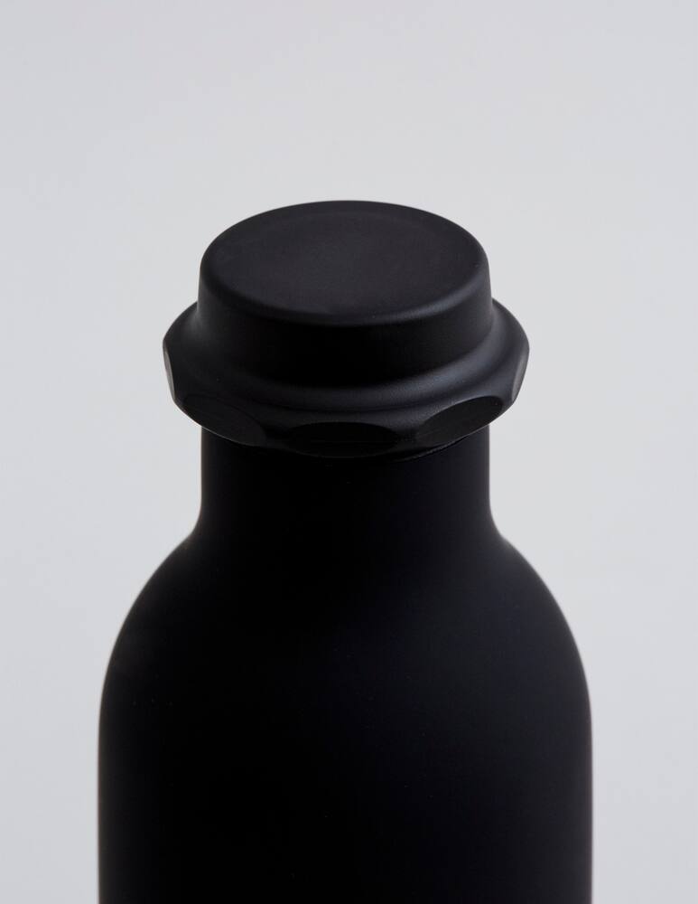 rinascente Design Letters To Go Water Bottle - black