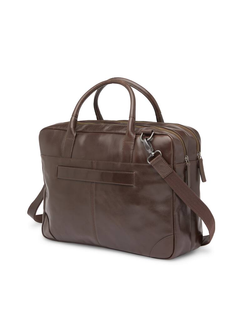 rinascente Royal Republiq Explorer Laptop Bag Double - brown
