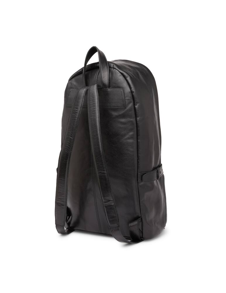 rinascente Royal Republiq Leather Sack backpack - black