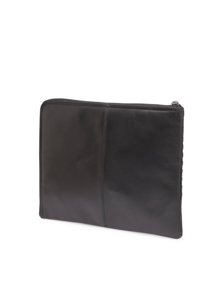 rinascente Royal Republiq Leather League Laptop bag - black