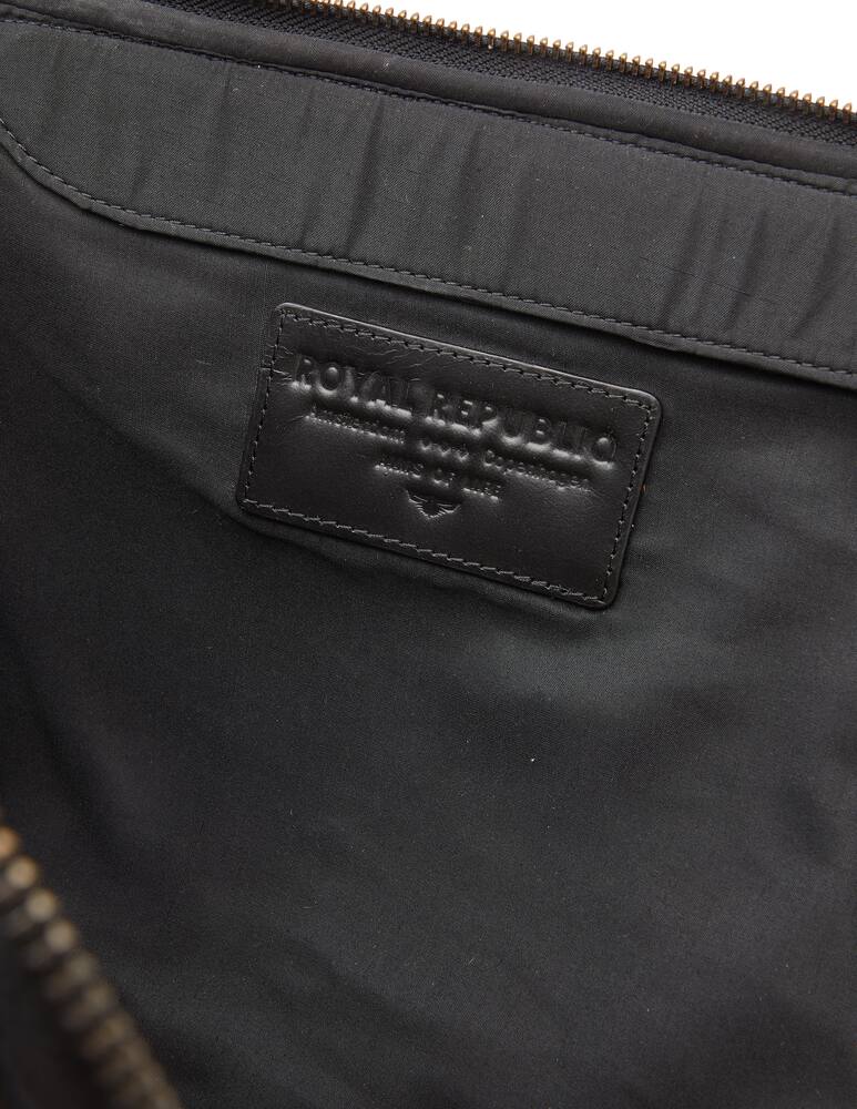 rinascente Royal Republiq Leather League Laptop bag - black