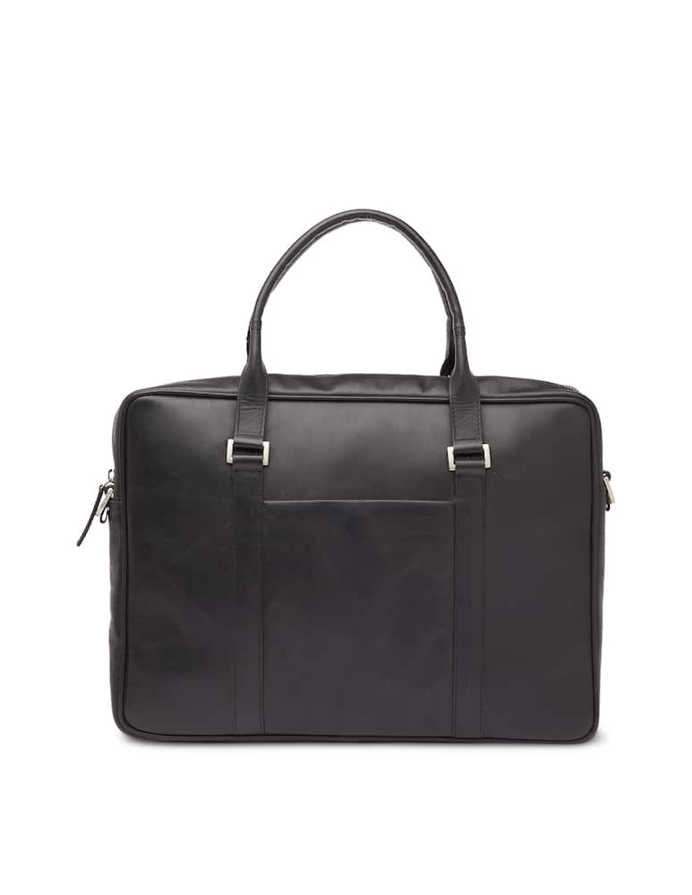 rinascente Royal Republiq Borsa in pelle Pioneer - nero