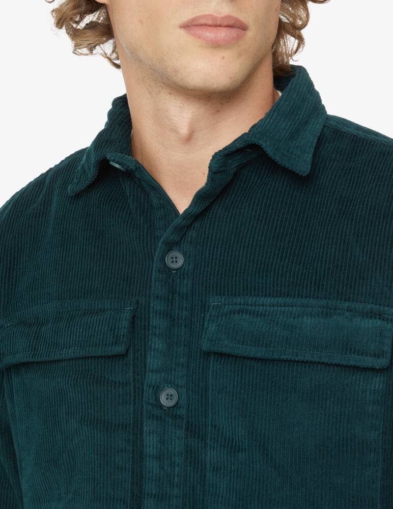 rinascente Revolution Utility corduroy shirt - Green