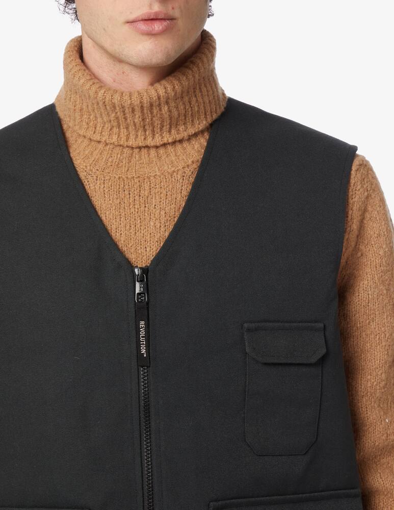 rinascente Revolution Gilet cordura workwear - Marrone