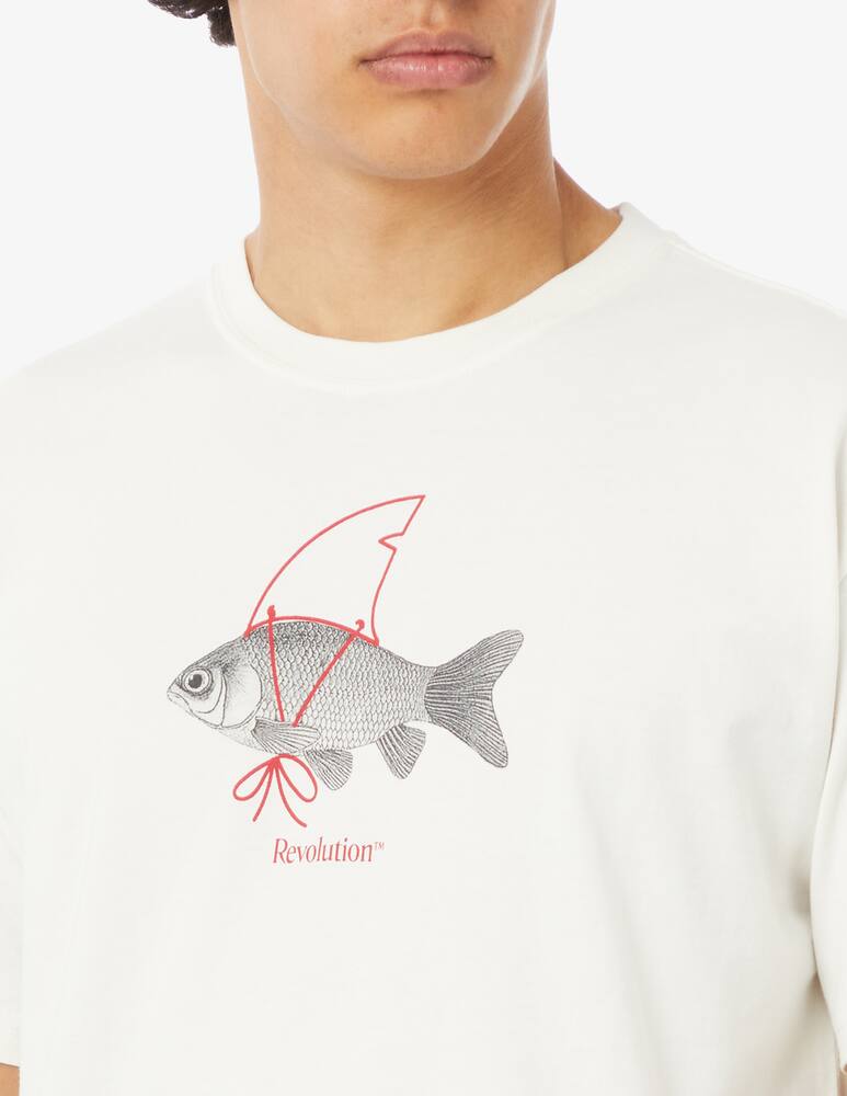 rinascente Revolution Maglietta fish shark 