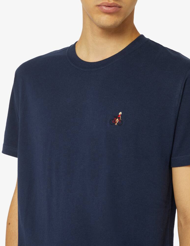 rinascente Revolution Bike embroidery t-shirt