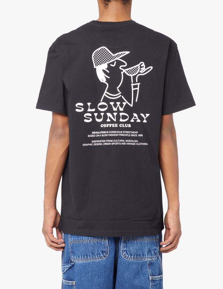 rinascente Revolution Maglietta slow sunday back loose