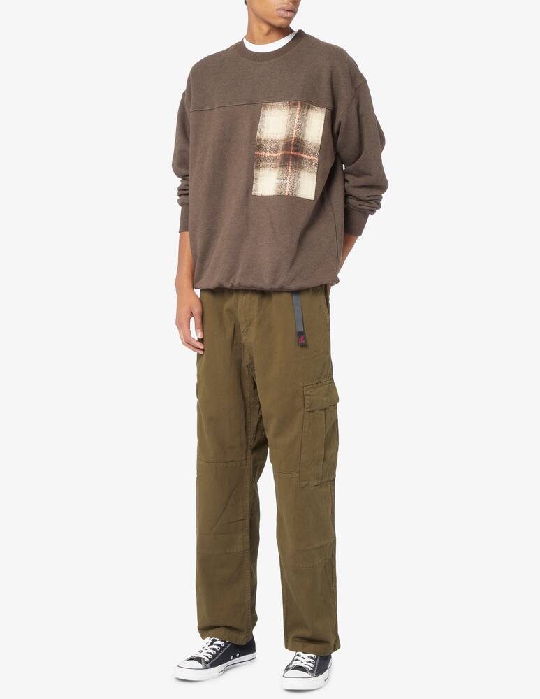 rinascente Revolution Loose pocket check sweatshirt