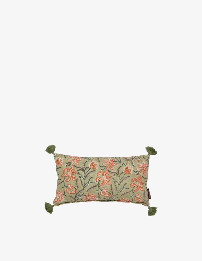 rinascente Bungalow Cushion Cover Monsoon Laurel Green - Green