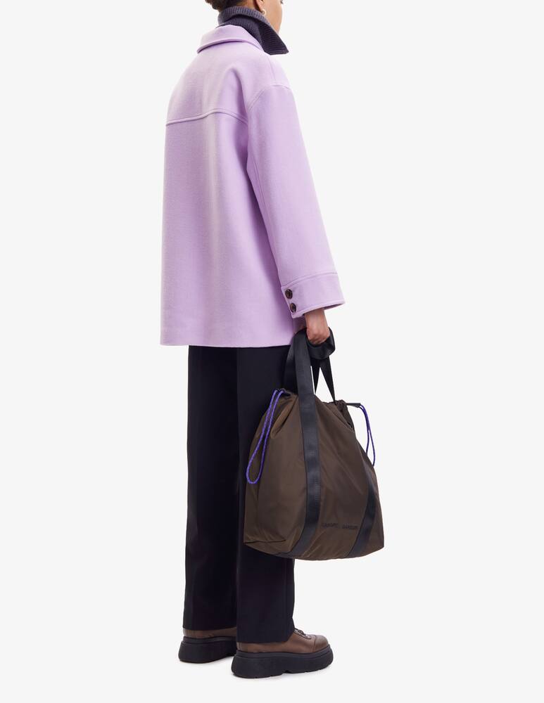 Samsøe Samsøe Camicia over con tasca Dione - Lilla - immagine 2 Samsøe Samsøe Camicia over con tasca Dione - Lilla - immagine 2