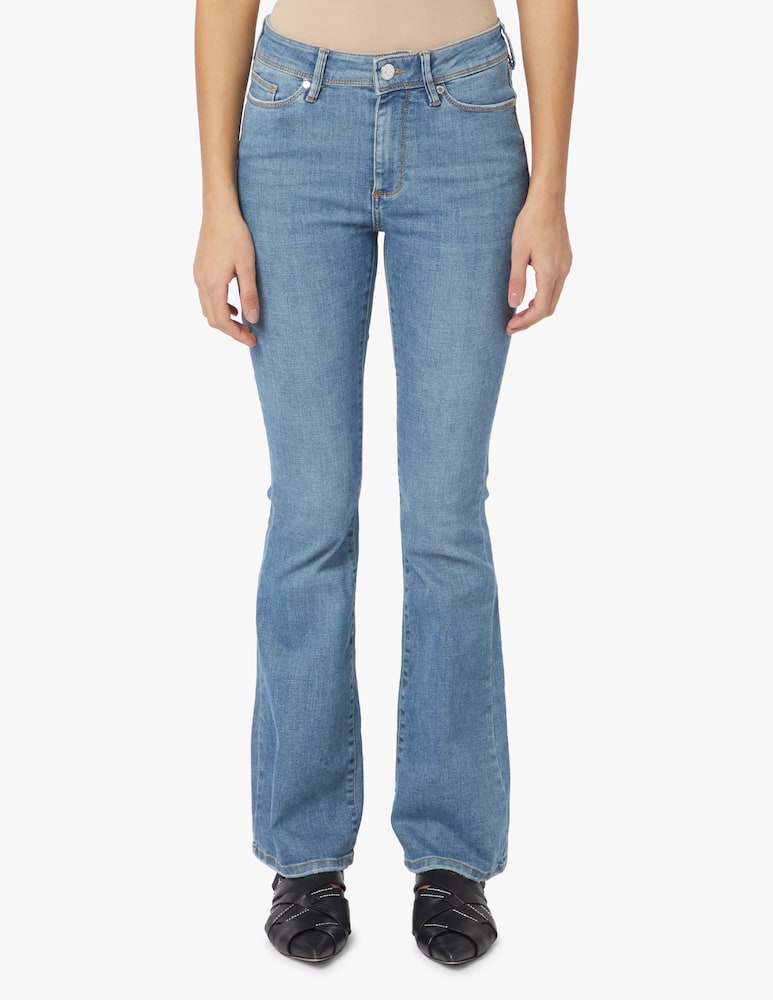 rinascente Tomorrow Denim Jeans flare a vita alta Albert - blu