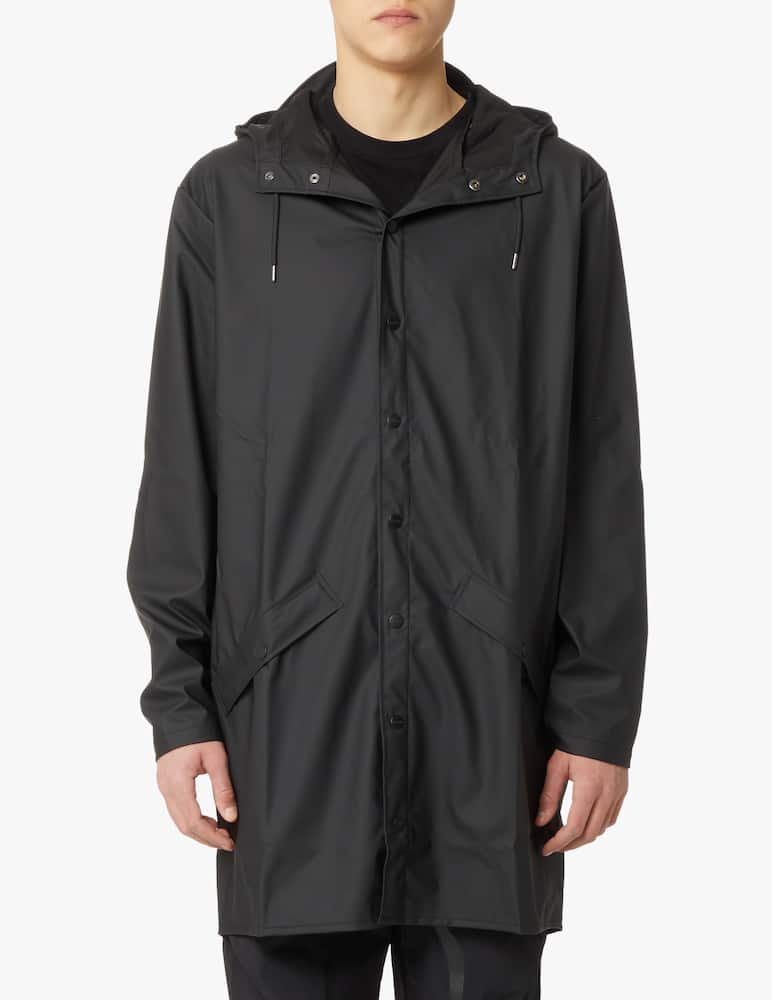 Rains Long plain colour raincoat jacket - picture 1 Rains Long plain colour raincoat jacket - picture 1
