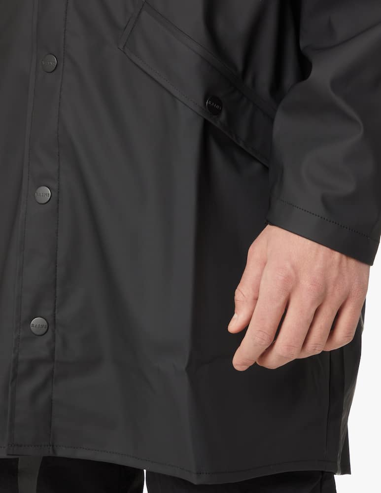 Rains Long plain colour raincoat jacket - picture 4 Rains Long plain colour raincoat jacket - picture 4