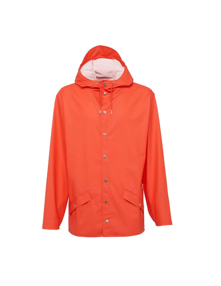 rinascente Rains Plain colour Jacket - red