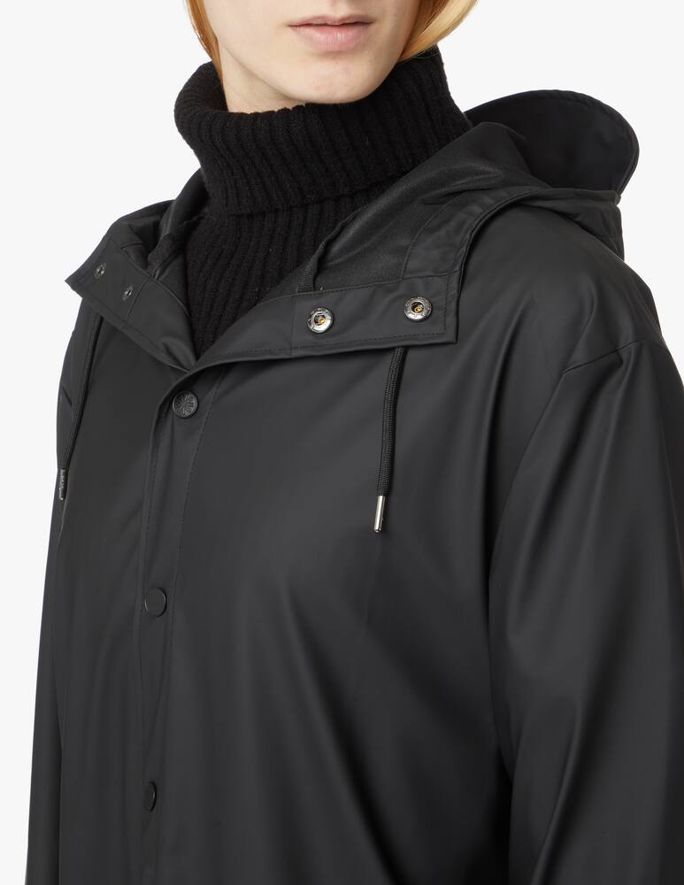 rinascente Rains Lightweight jacket with hood - black