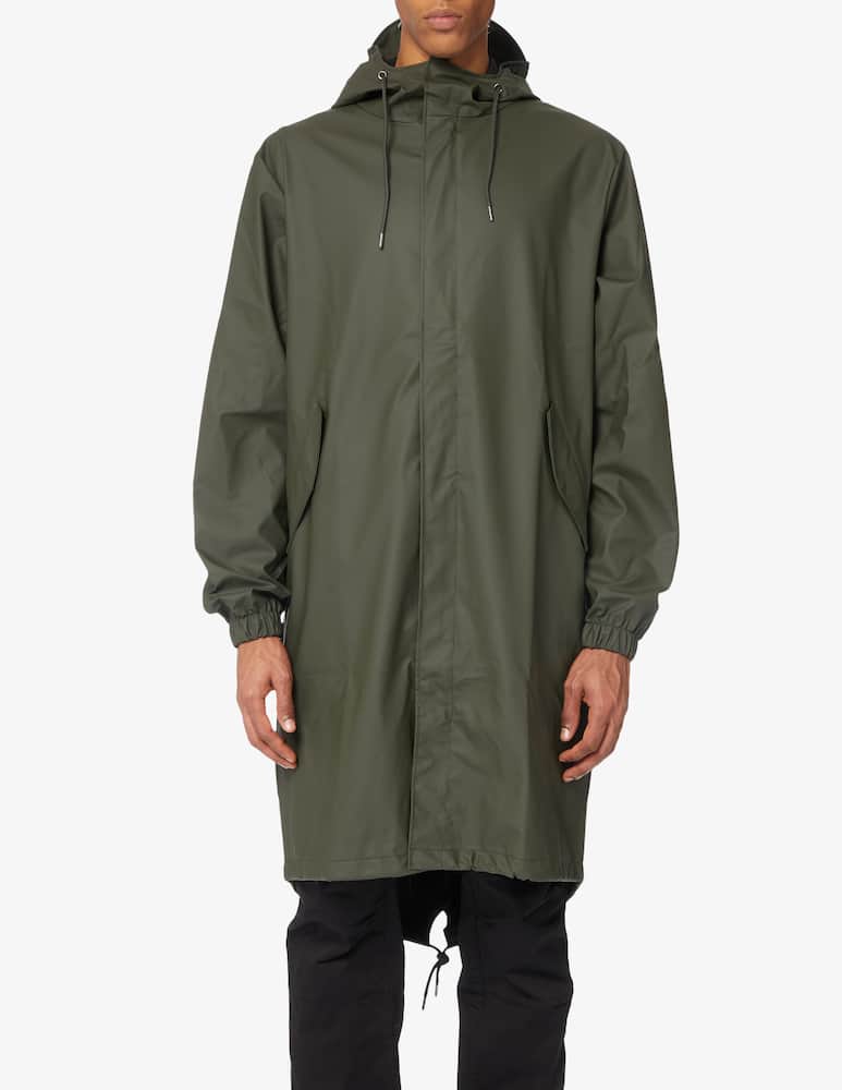 Rains Extra long fishtail raincoat jacket - picture 5 Rains Extra long fishtail raincoat jacket - picture 5