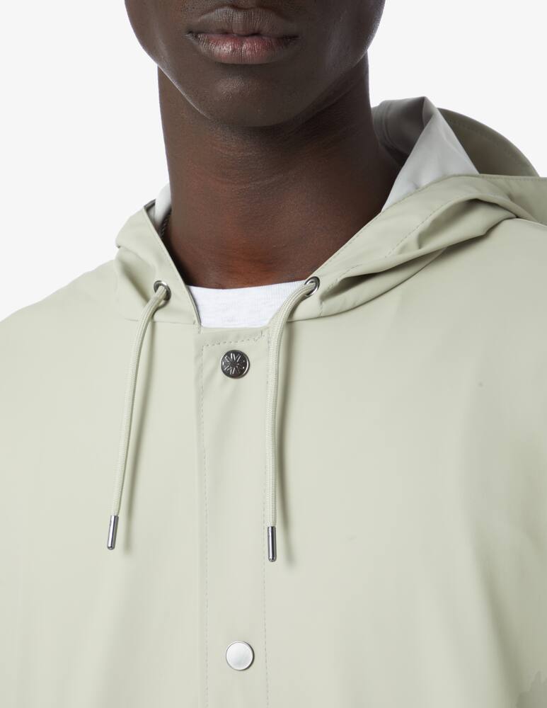 rinascente Rains Cappotto con cappuccio corto - grigio