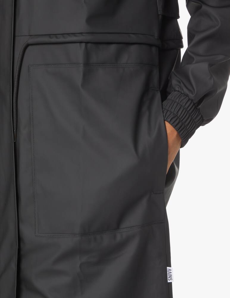 rinascente Rains Parka con cappuccio - nero