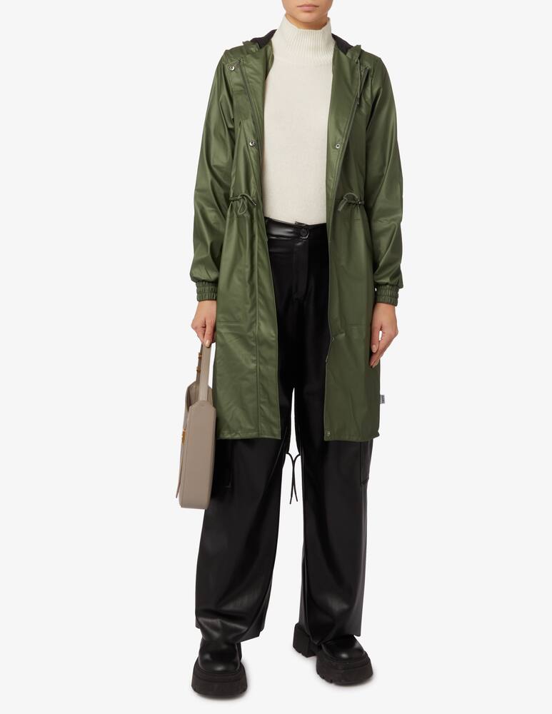rinascente Rains String parka jacket - Green