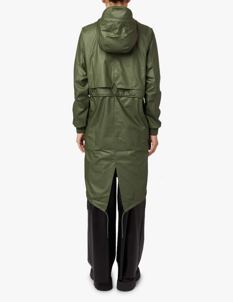 rinascente Rains String parka jacket - Green