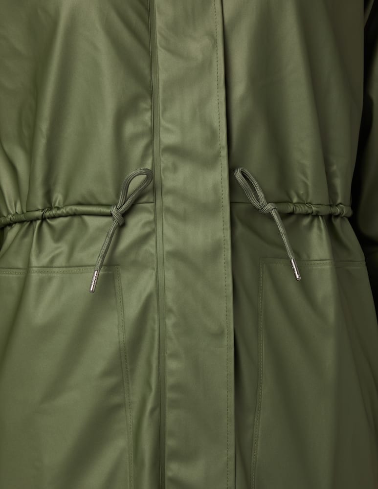 rinascente Rains String parka jacket - Green