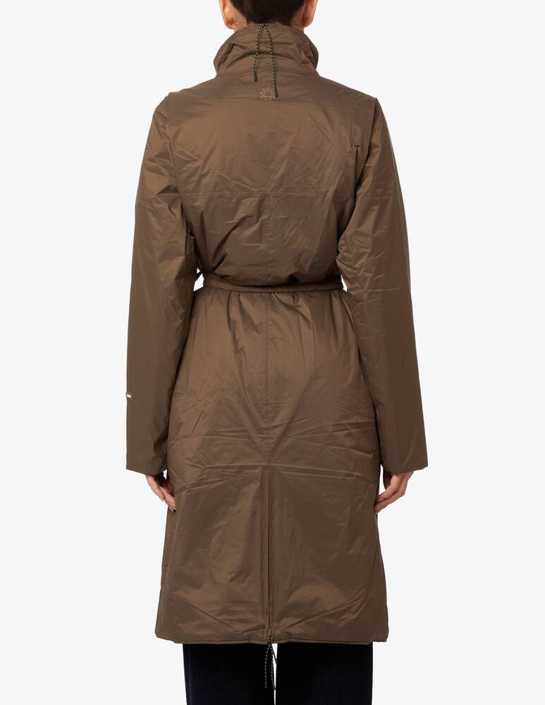 Rains Long padded coat - Brown - picture 3 Rains Long padded coat - Brown - picture 3