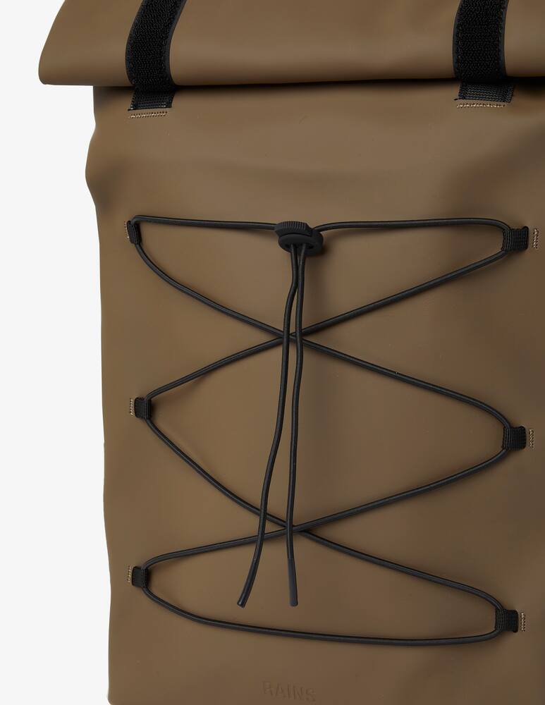 rinascente Rains Zaino velcro rolltop 