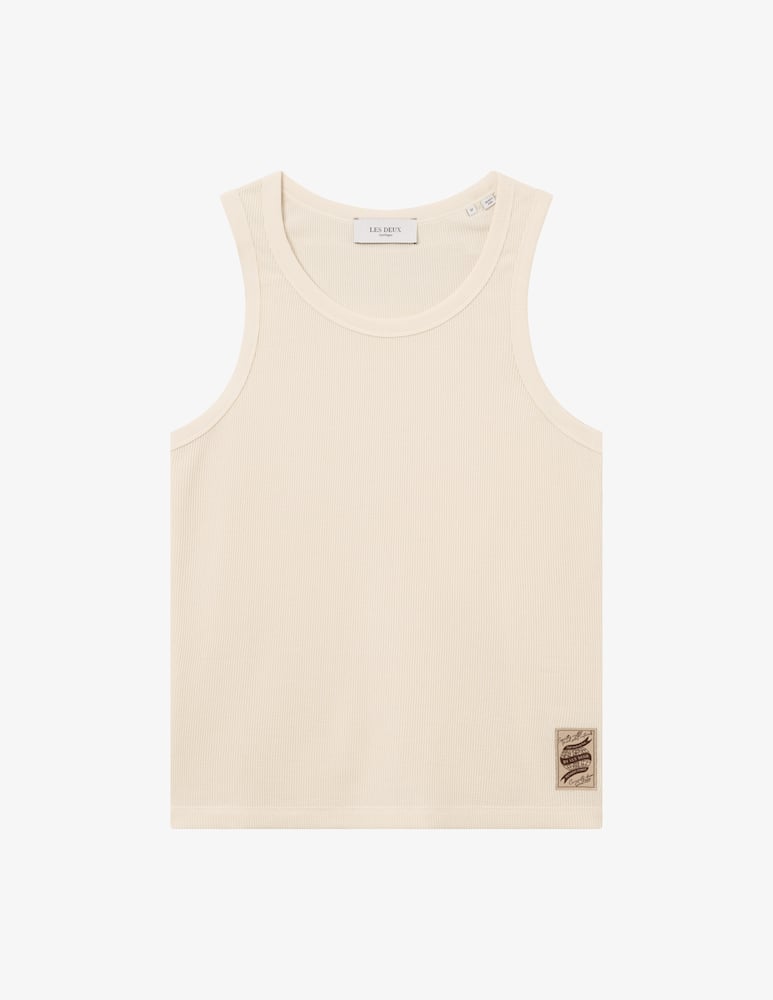 rinascente Les Deux Ribbed tank top