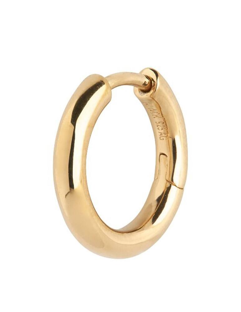 rinascente Maria Black Polo Huggie earring