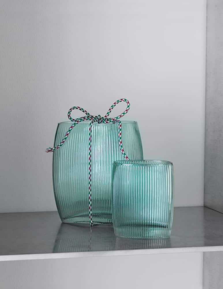 rinascente Normann Copenhagen Tide Vase H18 Cm Blue