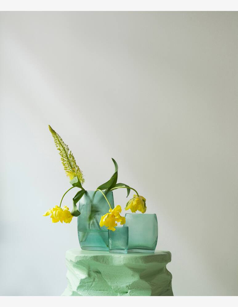 rinascente Normann Copenhagen Tide Vaso H28 Cm Blu