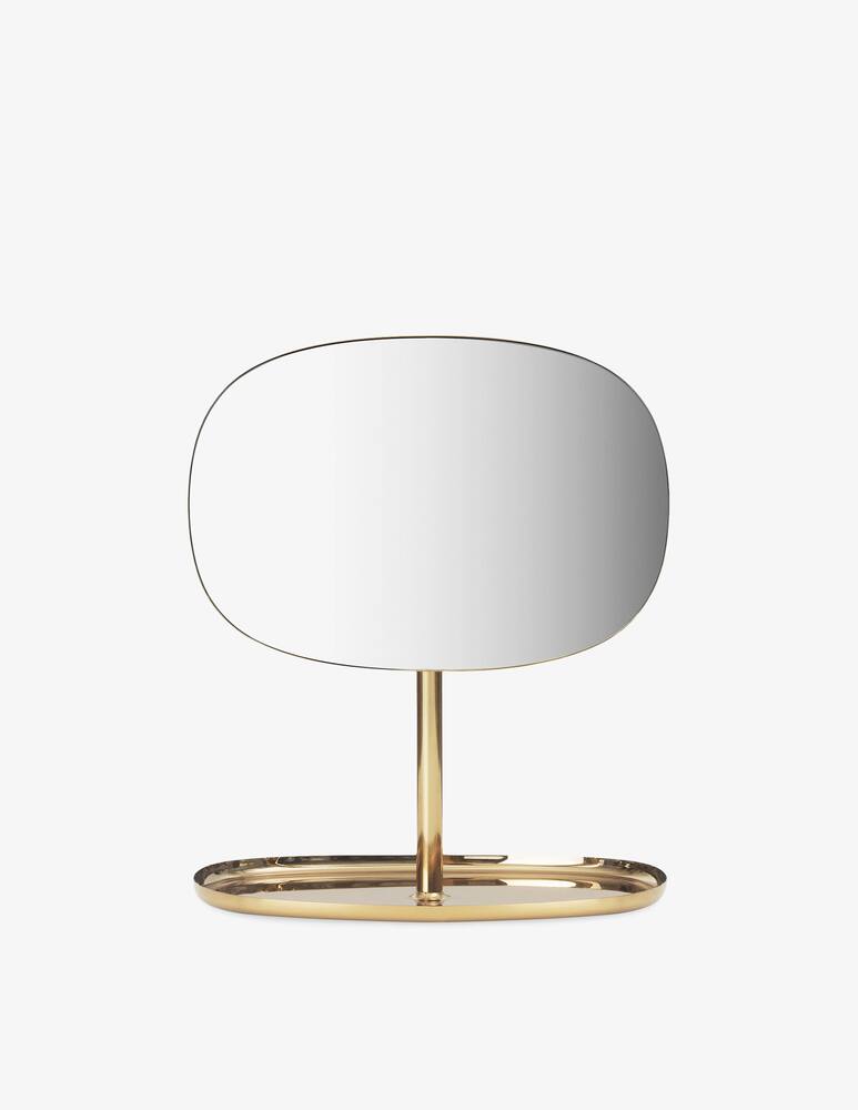 Normann Copenhagen Flip Specchio In Color Ottone - immagine 1 Normann Copenhagen Flip Specchio In Color Ottone - immagine 1