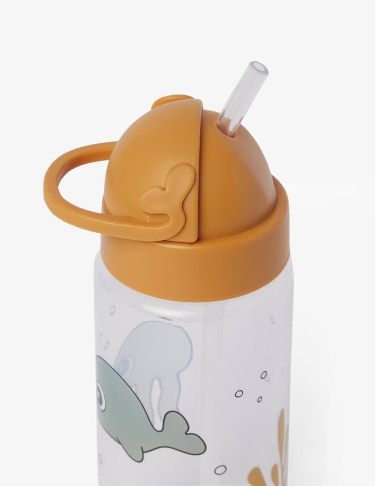 rinascente Done By Deer Straw bottle sea friends mostarda - beige