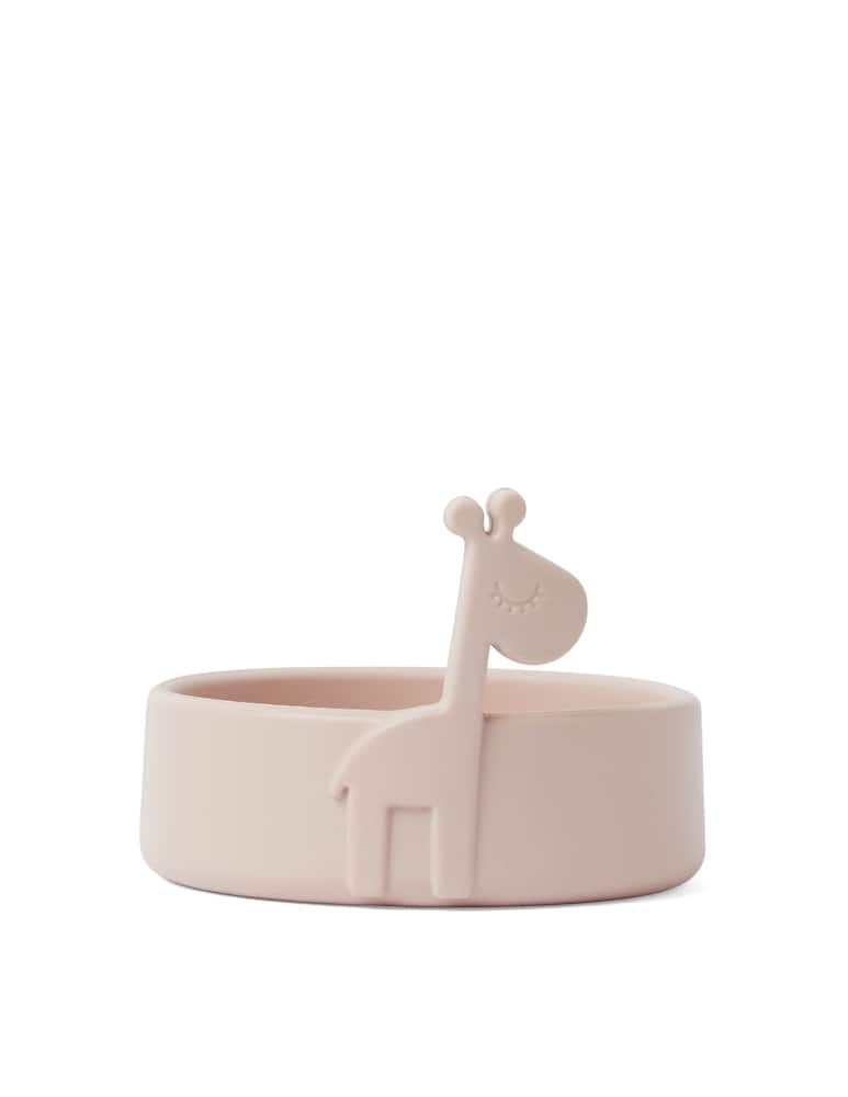 rinascente Done By Deer Silicone bottom plate - pink