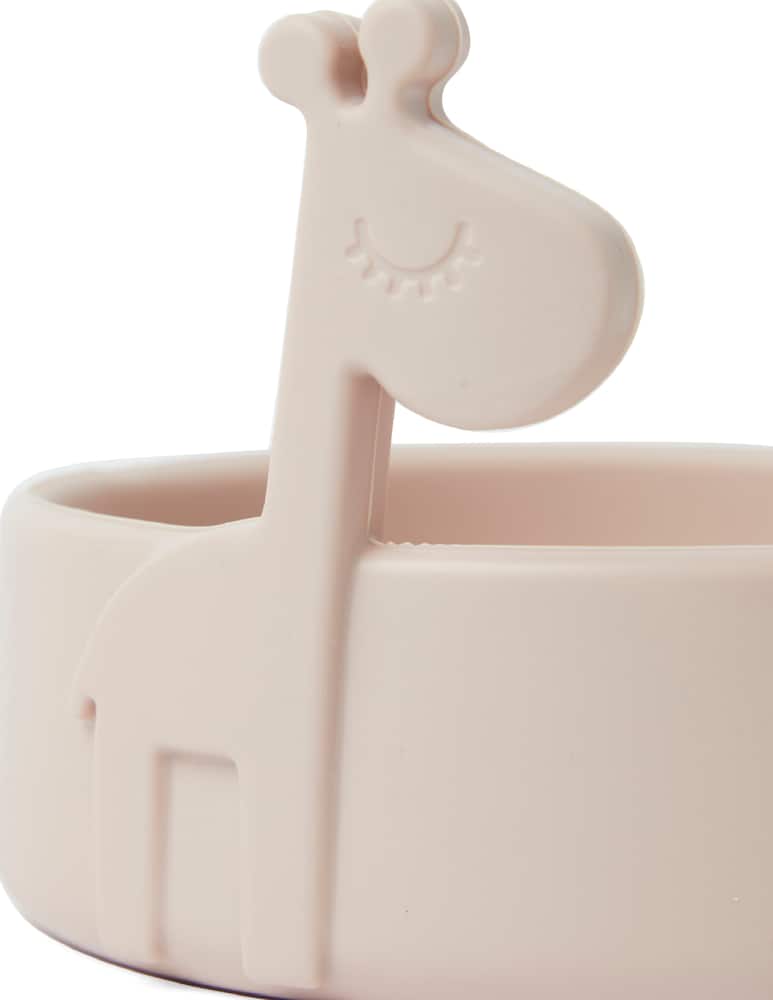 rinascente Done By Deer Silicone bottom plate - pink