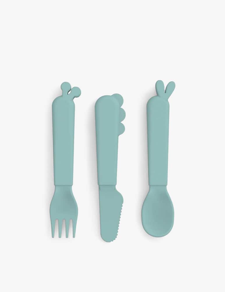 rinascente Done By Deer Kiddish cutlery set