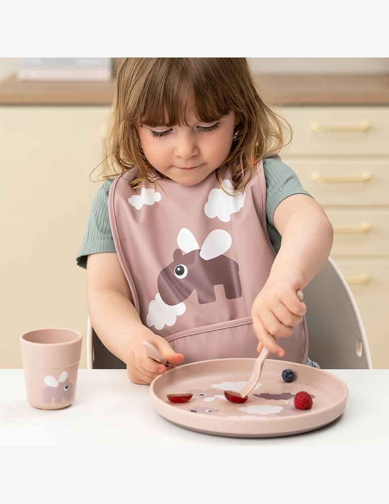 rinascente Done By Deer Hippo glass with wings