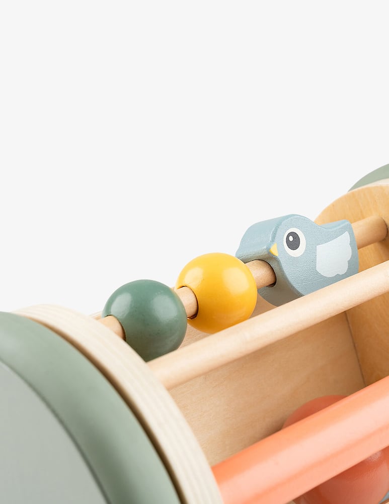rinascente Buzz Birdee wooden activity roller