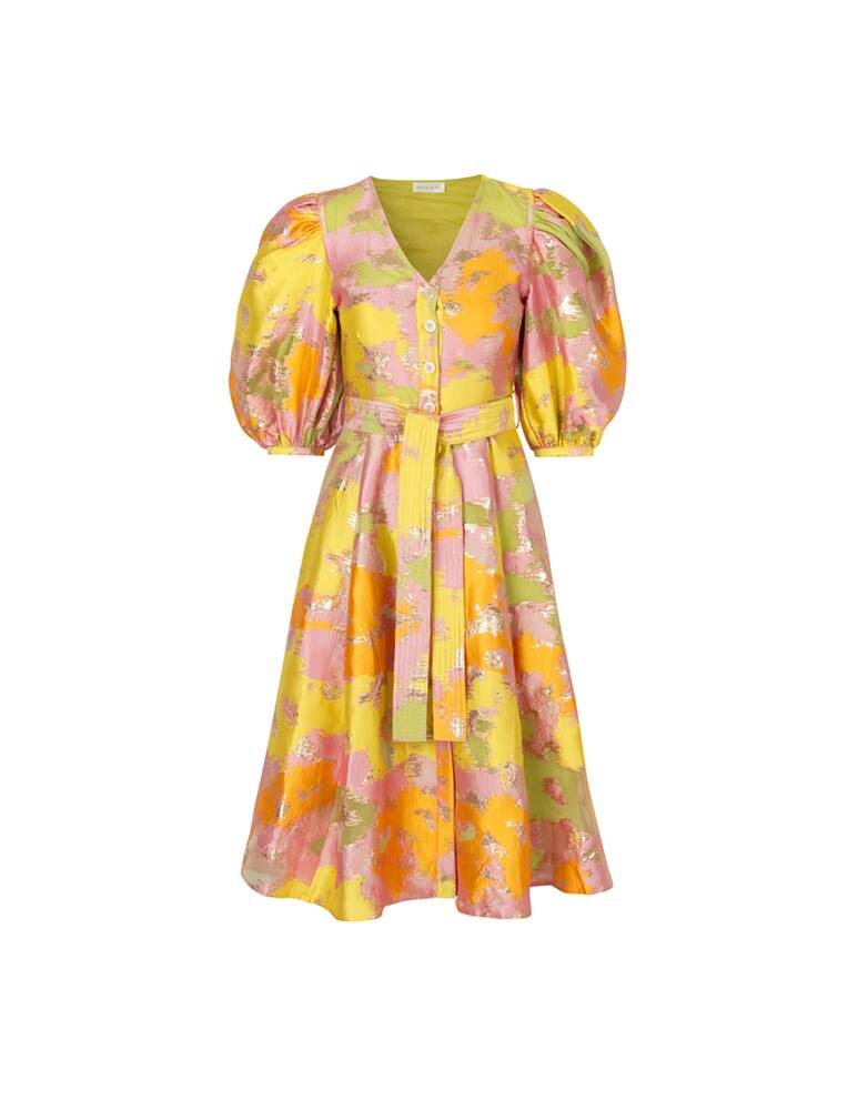 Stine Goya Vestito midi Amira con maniche ampie - immagine 1 Stine Goya Vestito midi Amira con maniche ampie - immagine 1