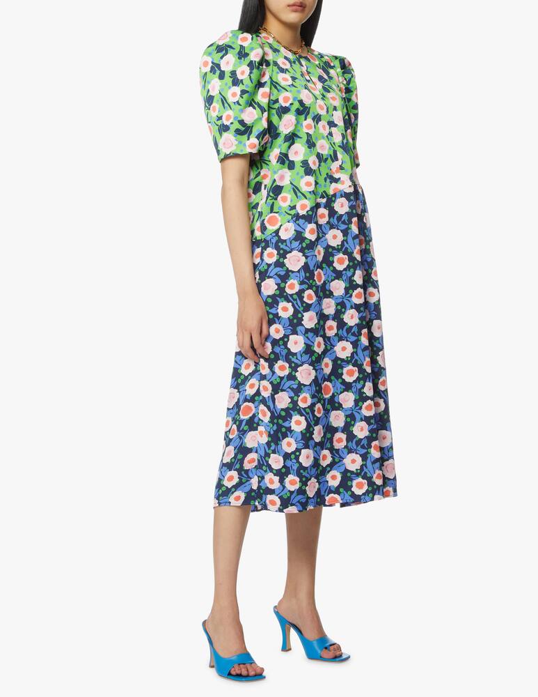 rinascente Stine Goya Midi dress flower mix Kori