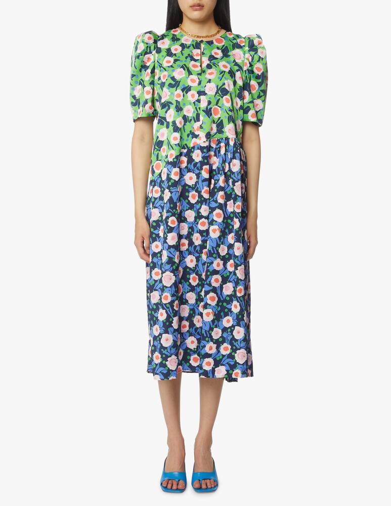 rinascente Stine Goya Midi dress flower mix Kori