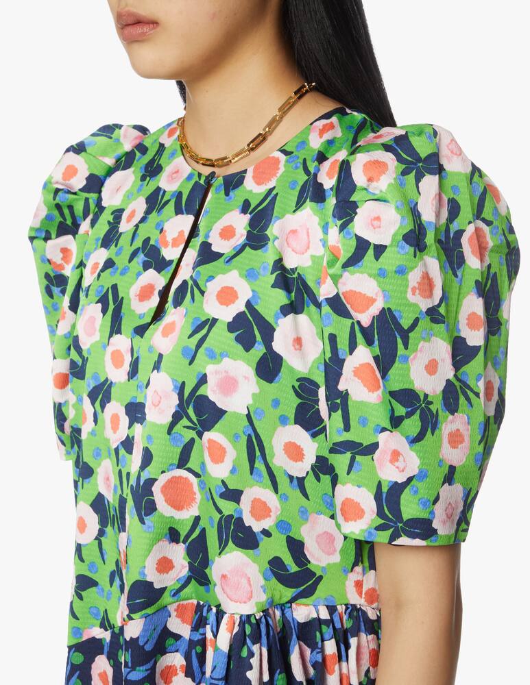 rinascente Stine Goya Midi dress flower mix Kori