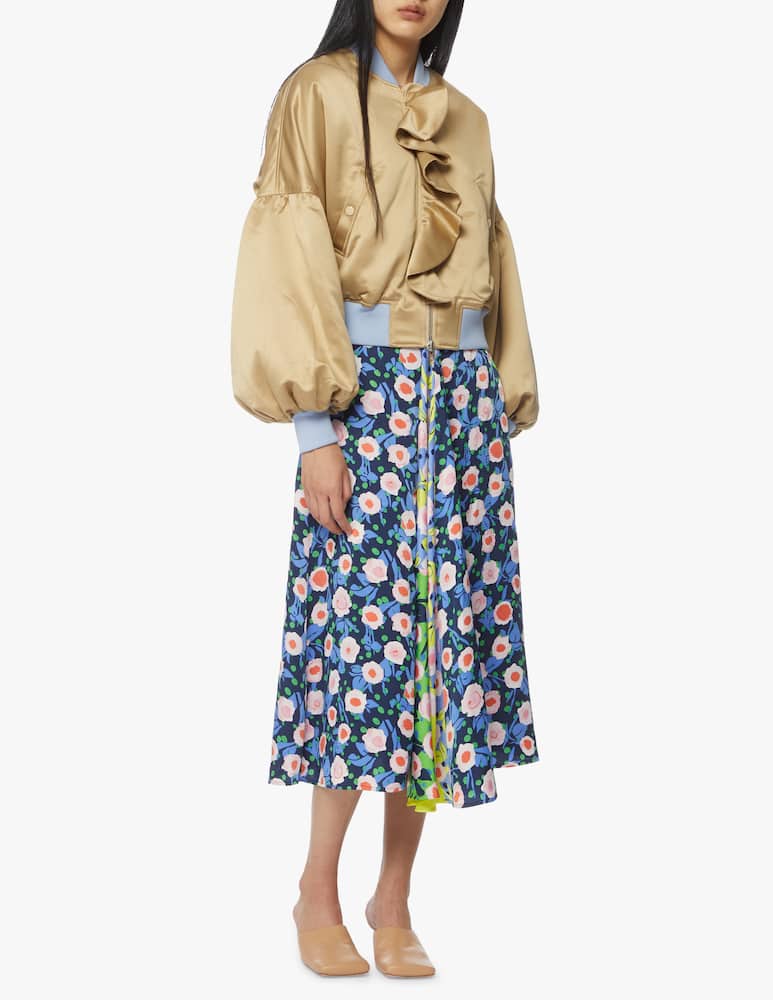 rinascente Stine Goya Midi skirt flower mix Lilah