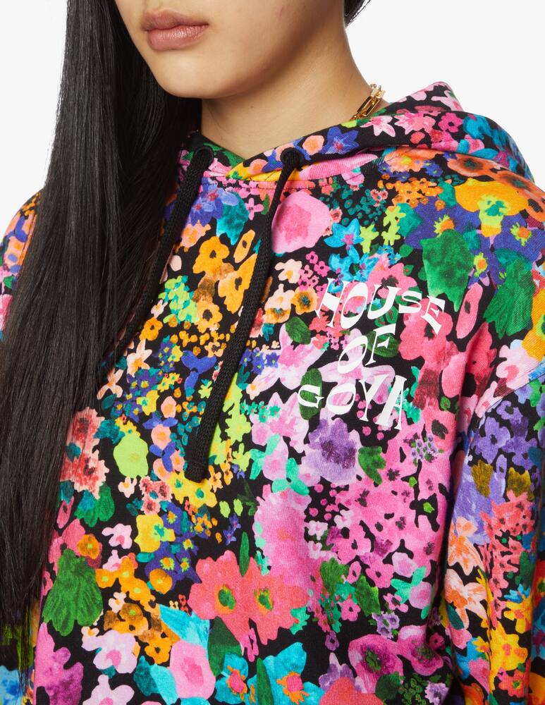 rinascente Stine Goya Hoodie flower mix Adrisa