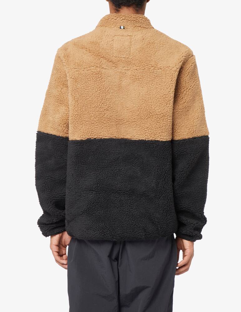 rinascente Fat Moose Hugh block fleece jacket