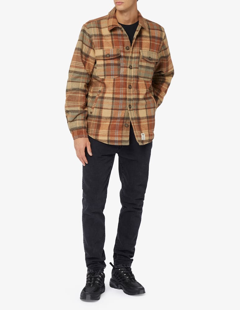 rinascente Fat Moose Nathan check overshirt