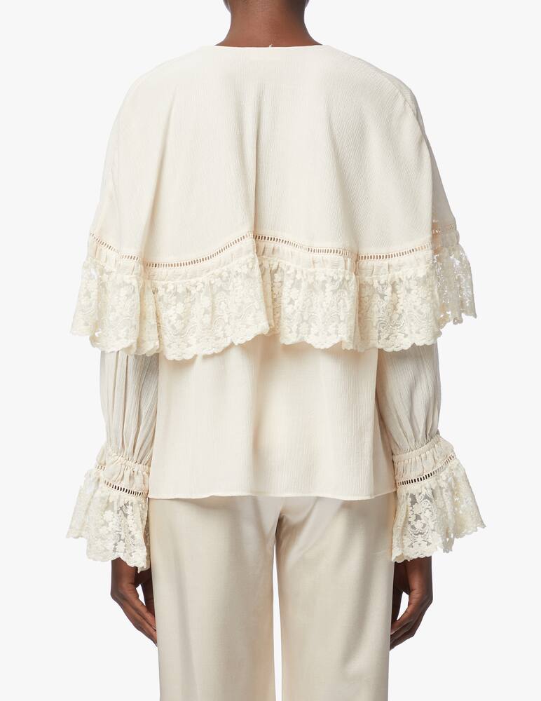 rinascente By Malene Birger Viscose blend shirt Romanon