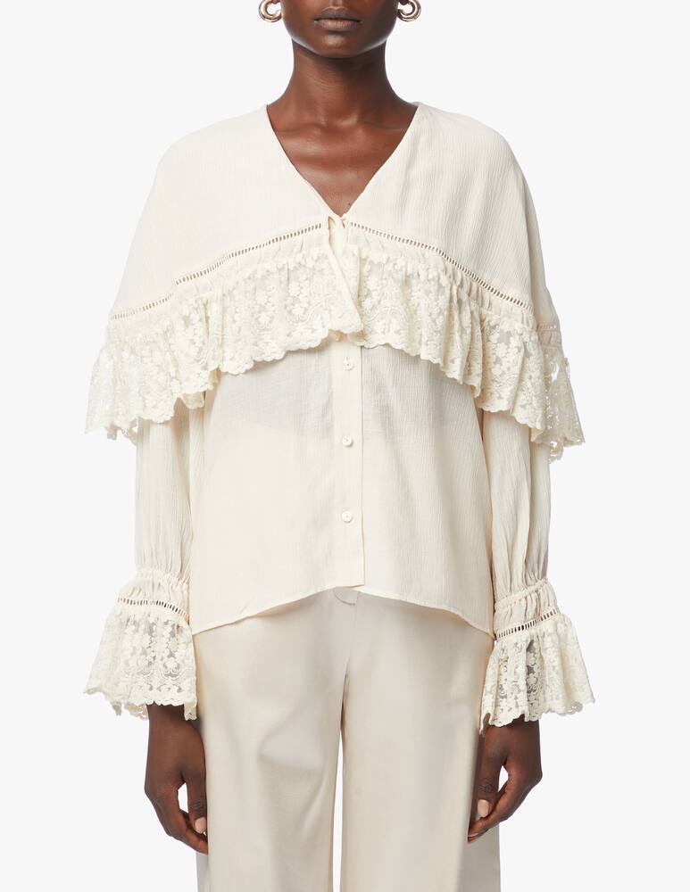 rinascente By Malene Birger Viscose blend shirt Romanon